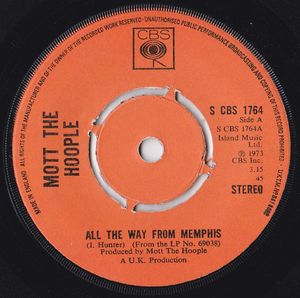 Mott The Hoople – All The Way From Memphis