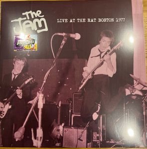 Live At The Rat Boston 1977 Limited Edition Splatter Vinyl cover
