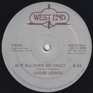 Is It All Over My Face? cover