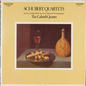 Quartets No. 15 In G Major, D.887 | No. 12 In C Minor, D.703 'Quartettsatz' cover