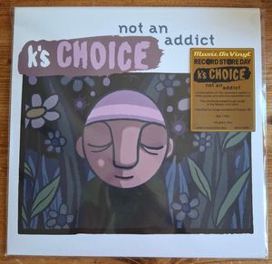 Not an addict (record store day 2026) cover