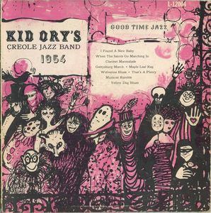 Kid Ory's Creole Jazz Band 1954 cover