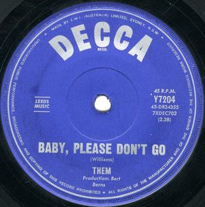 Them – Baby, Please Don't Go / Gloria