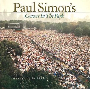 Paul Simon's Concert In The Park cover