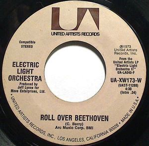 Roll Over Beethoven / Queen Of The Hours by Electric Light Orchestra
