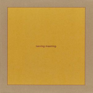 Leaving Meaning. cover
