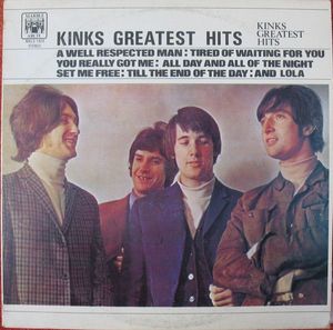 Kinks Greatest Hits cover