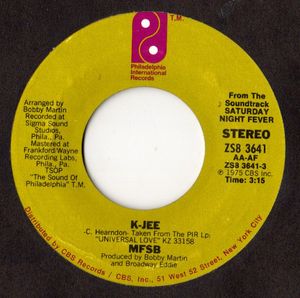 MFSB – K-Jee