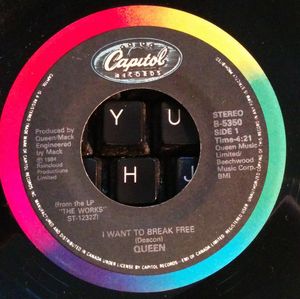 I Want To Break Free cover