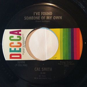 Cal Smith – I've Found Someone Of My Own