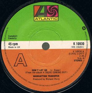 The Manhattan Transfer – Don't Let Go