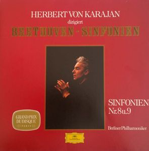 Herbert von Karajan dirigiert Beethoven-Sinfonien / Sinfonien Nr.8 u. 9  cover