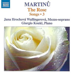 Songs • 3 by Bohuslav Martinů,  Jana Hrochová,  Giorgio Koukl