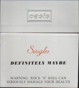 Definitely Maybe Singles cover