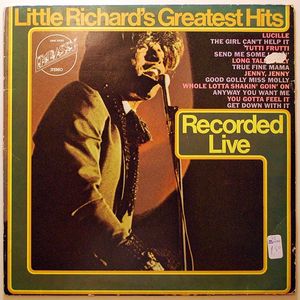 Little Richard’s Greatest Hits - Recorded Live cover