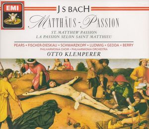 Matthäus-Passion = St. Matthew Passion = La Passion Selon Saint Matthieu cover