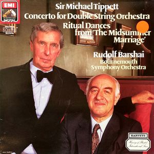 Concerto For Double String Orchestra /Ritual Dances From "The Midsummer Marriage" by Sir Michael Tippett,  Bournemouth Symphony Orchestra,  Rudolf Barshai